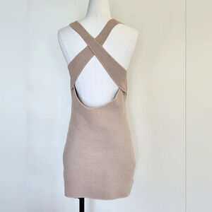 NWT || ABERCROMBIE & FITCH || Scuba Cross-Back Elevated mini dress
